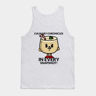 Food bloggers culinary chronicles Tank Top